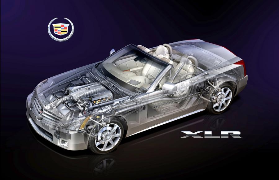  Cadillac XLR Roadster 2004 года  (фото 29 из 128)